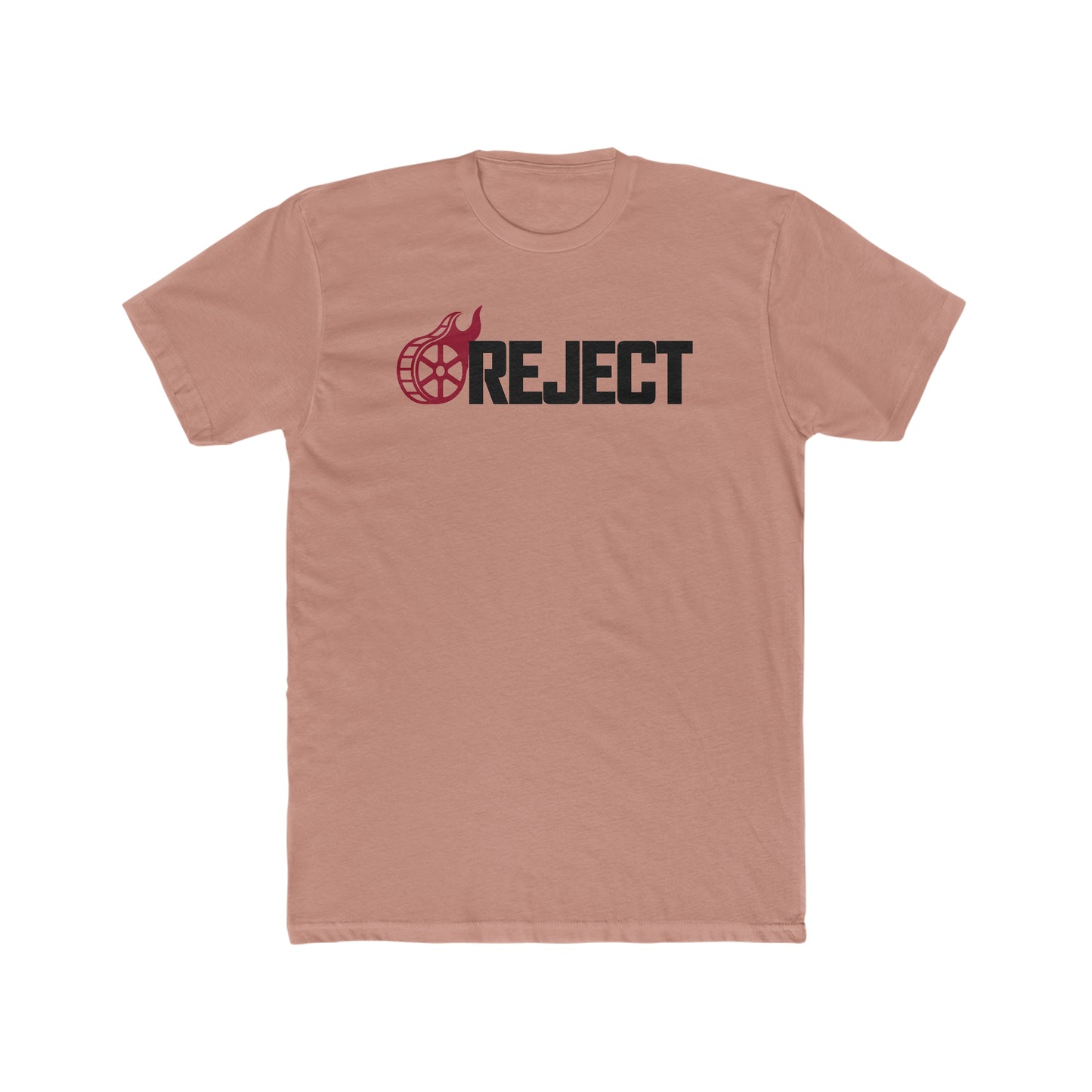 Flaming Reject T-Shirt (Black Logo)