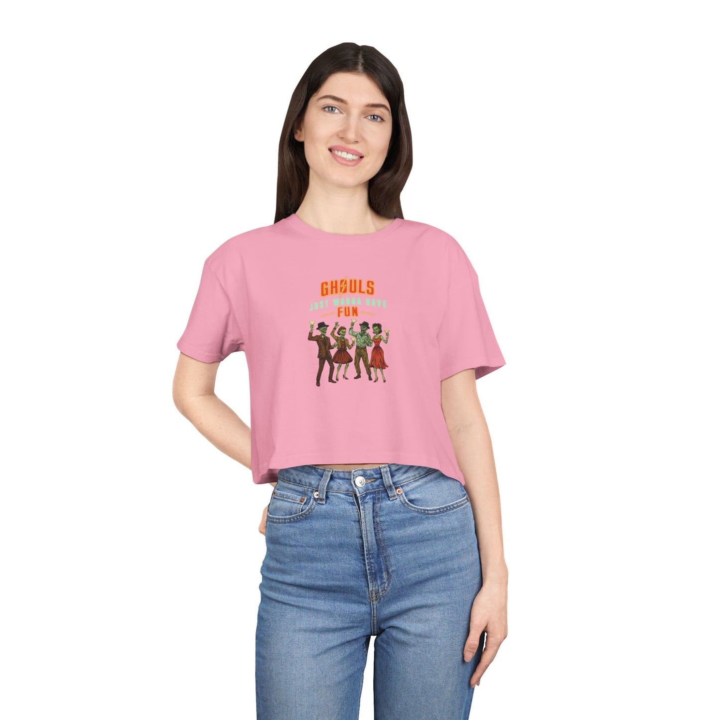 Ghouls Just Wanna Have Fun- Fallout Crop Top