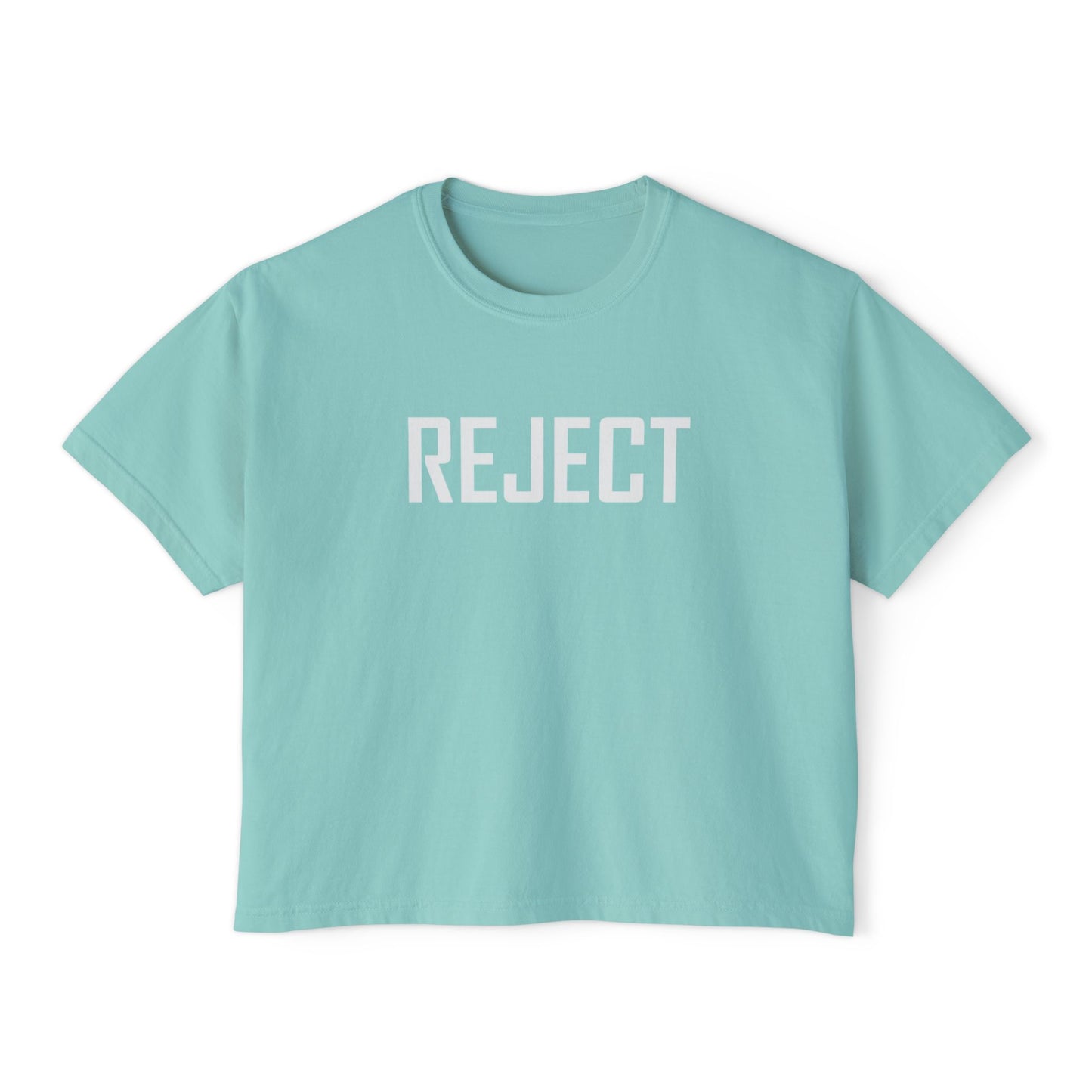 Women's REJECT Boxy Tee by The She-Jects! The most comfy brand COMFORT COLORS