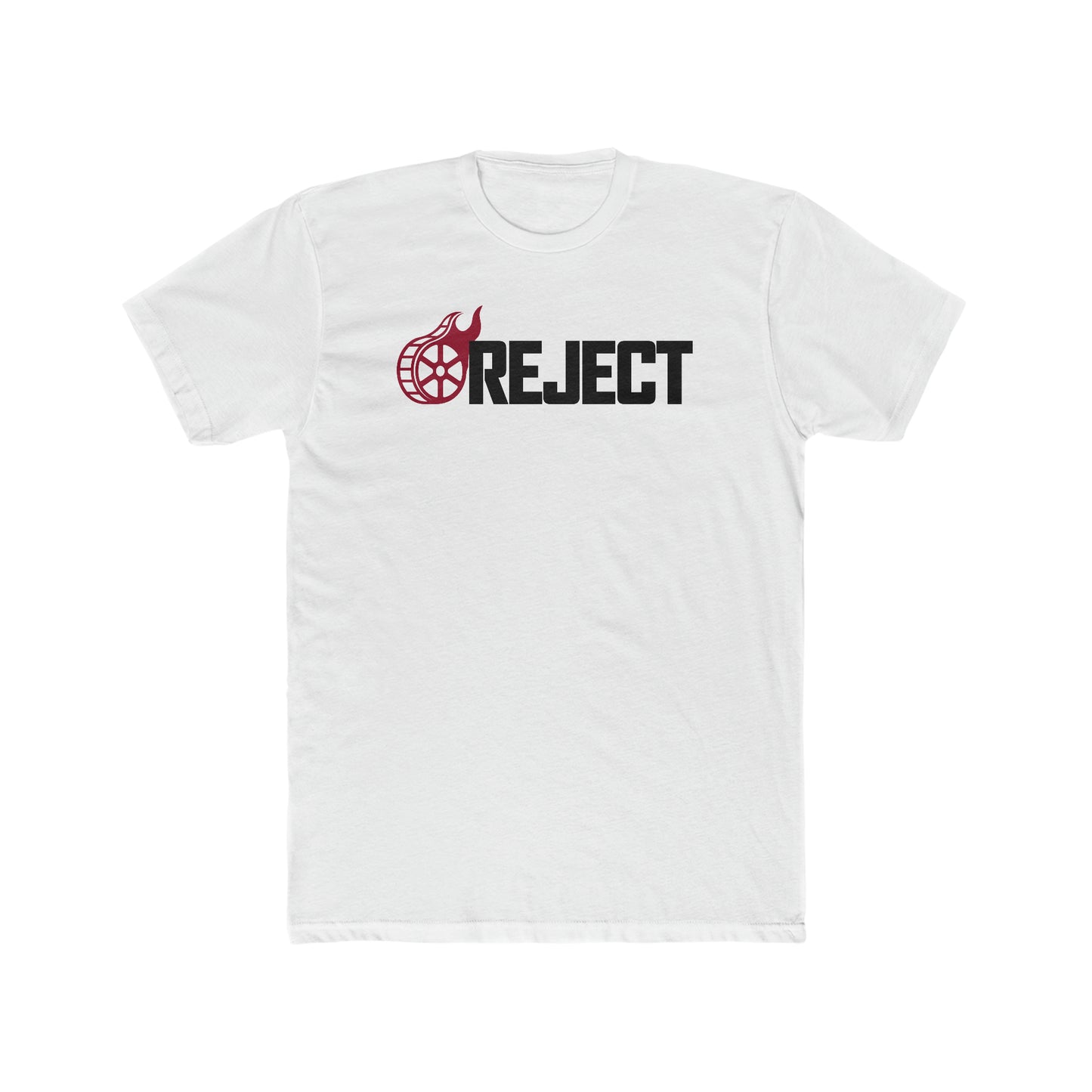 Flaming Reject T-Shirt (Black Logo)