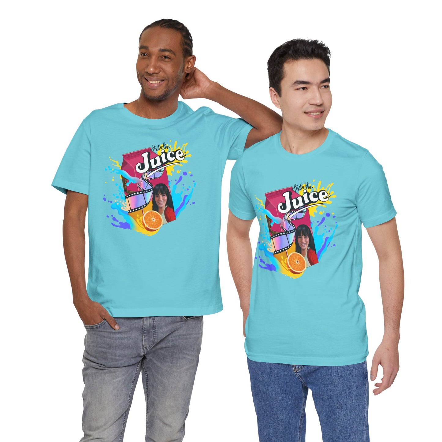 That's the Juice- Reel Rejects Shirt in White (Featuring Tara Erickson)