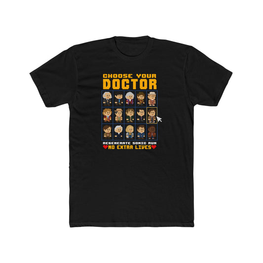 Choose Your Doctor T-Shirt — Sci‑Fi Fan Tee