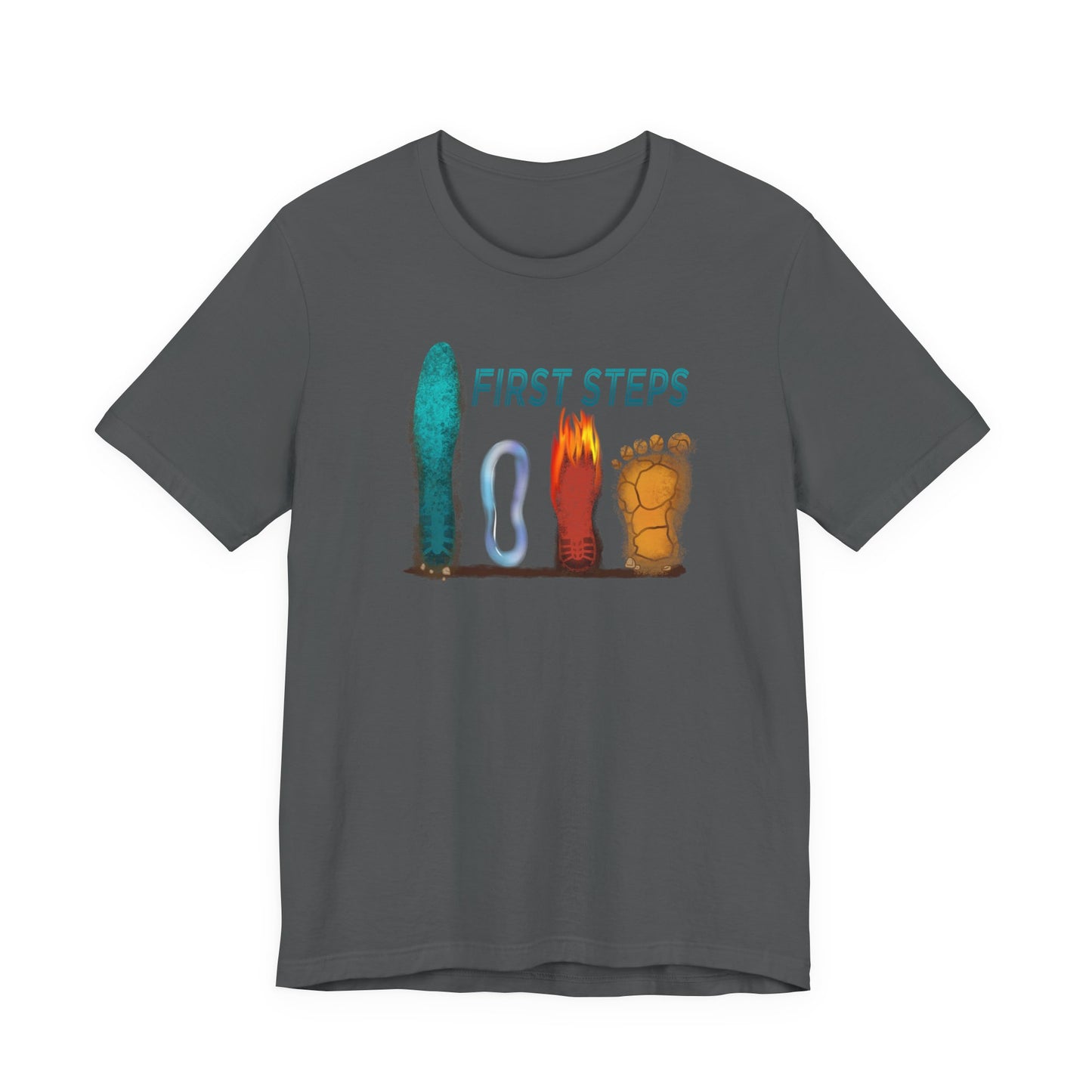 First Steps Unisex Jersey Tee