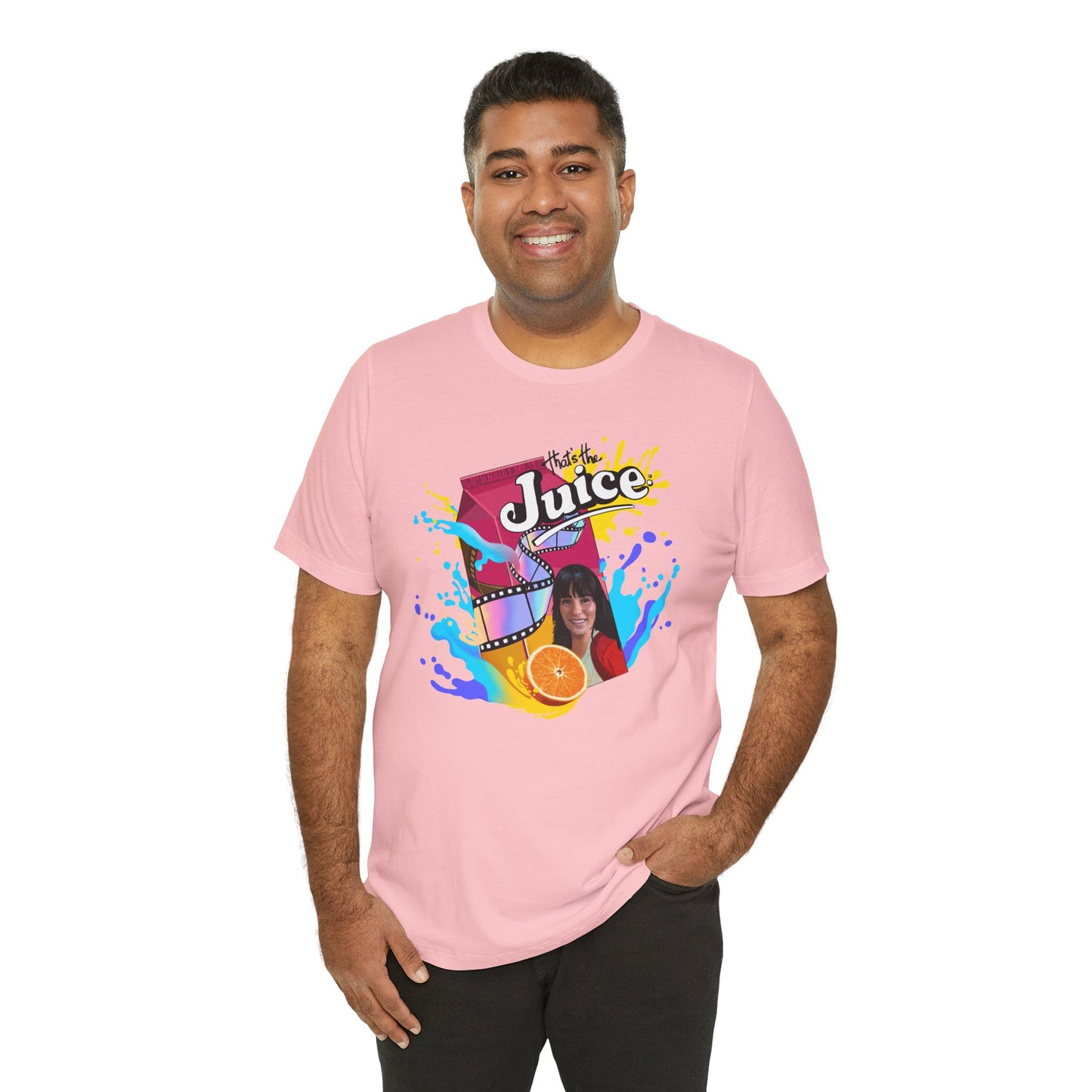 That's the Juice- Reel Rejects Shirt in White (Featuring Tara Erickson)