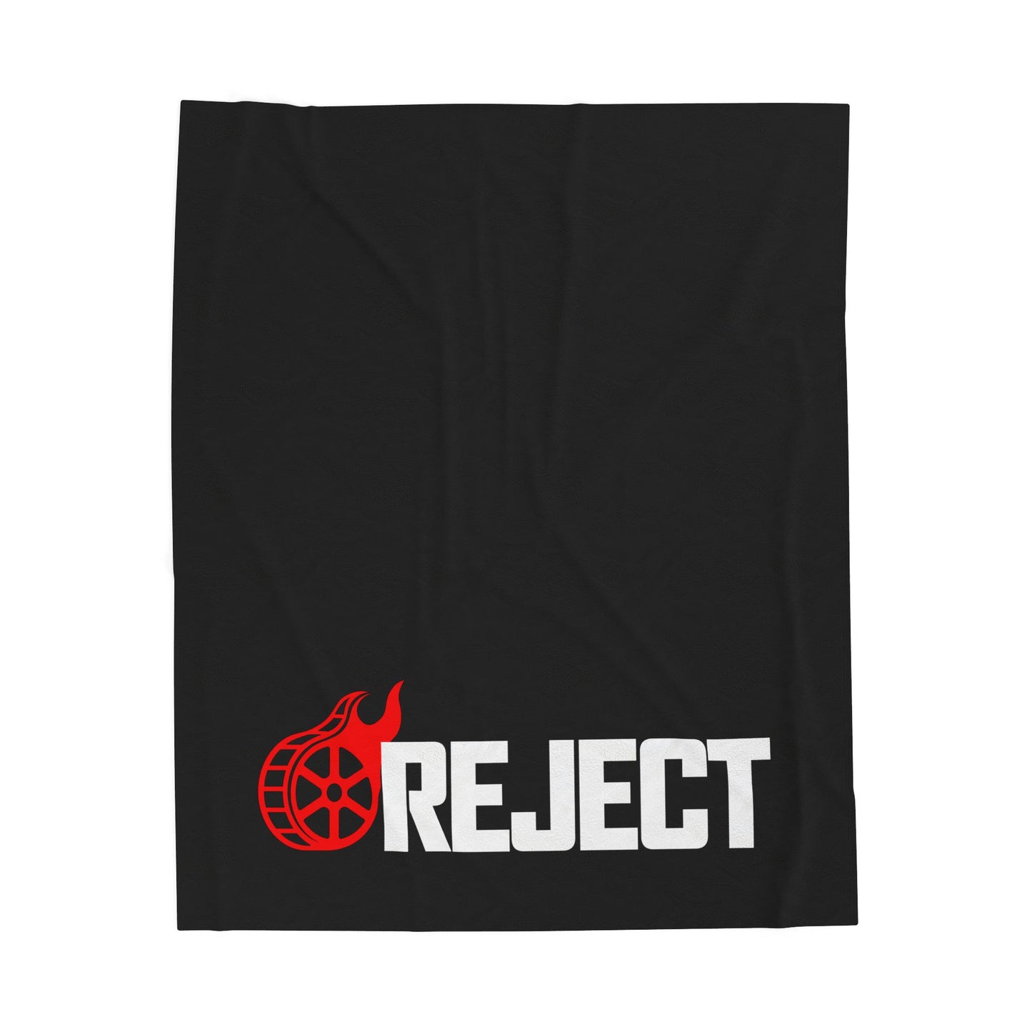 Velveteen Plush Blanket — Original Reel Rejects Logo Plush Throw