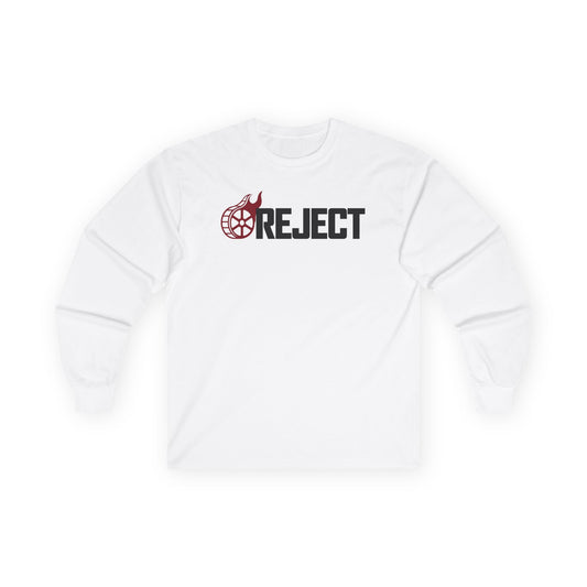 Flaming Reject (Black Logo) -  Long Sleeve
