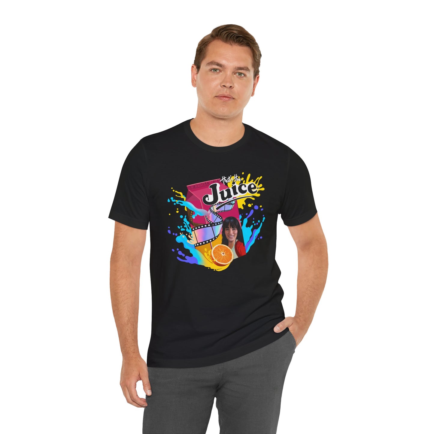 That's the Juice- Reel Rejects Shirt in Black (Featuring Tara Erickson)