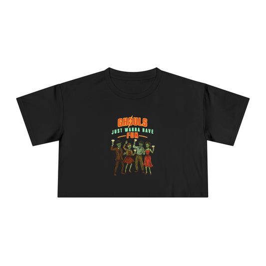 Ghouls Just Wanna Have Fun- Fallout Crop Top