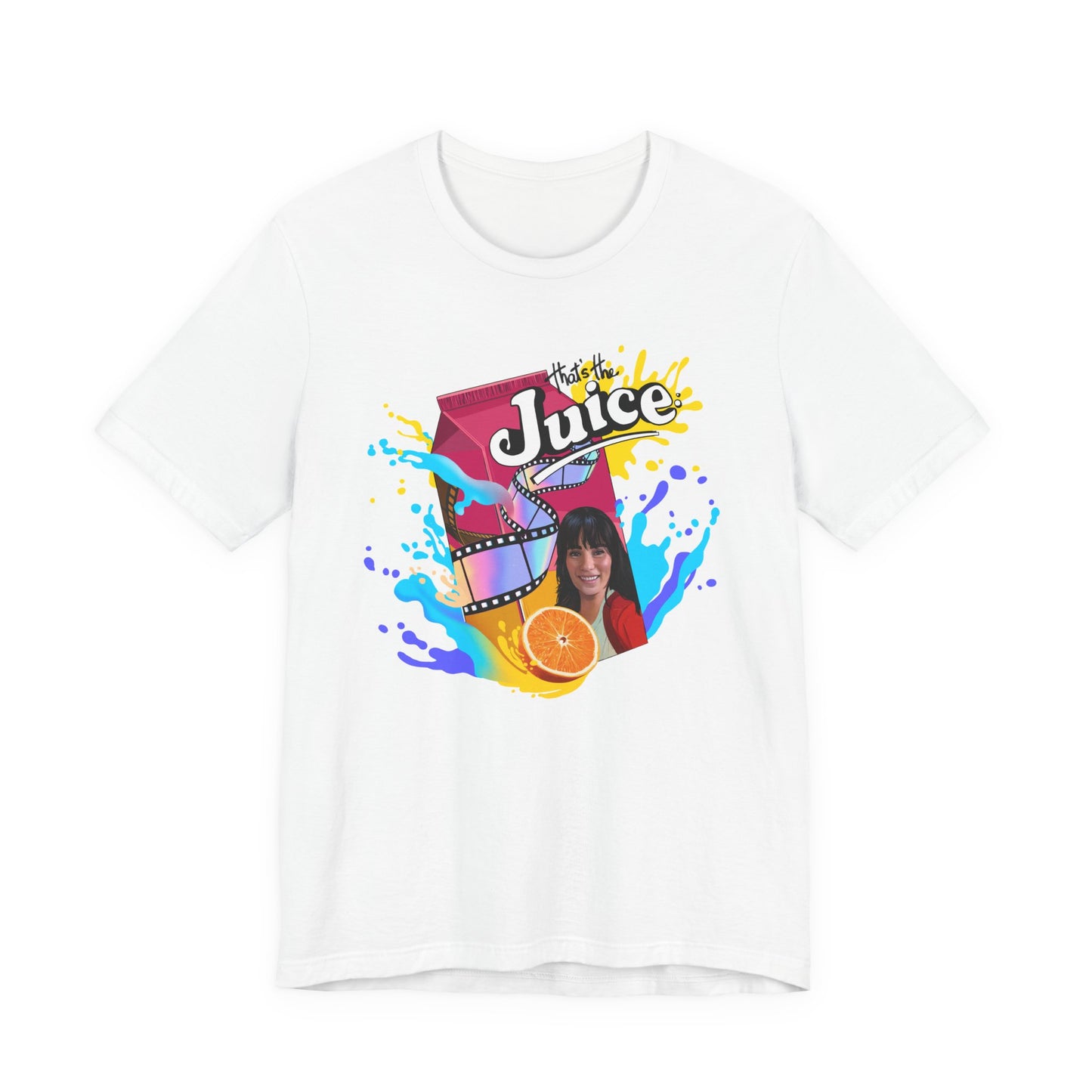 That's the Juice- Reel Rejects Shirt in White (Featuring Tara Erickson)