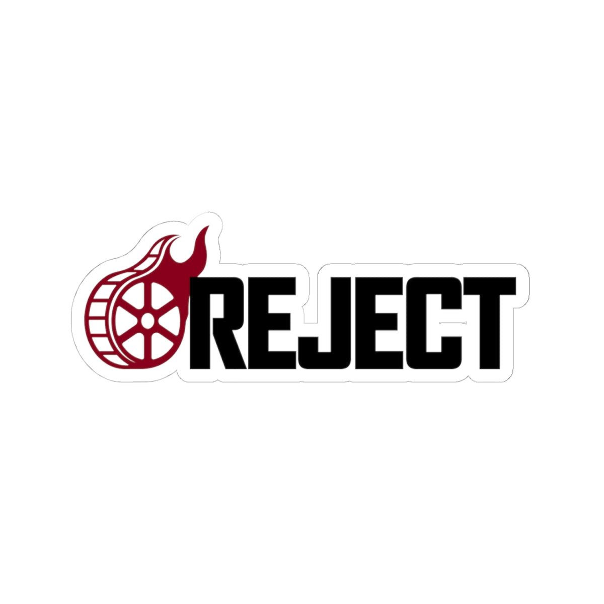 The Reel Reject Logo Sticker