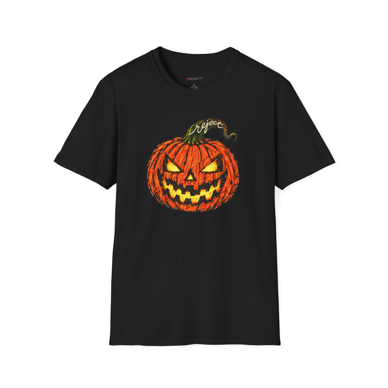 Halloween REJECT Jack-O'-Lantern T-Shirt by the She-jects