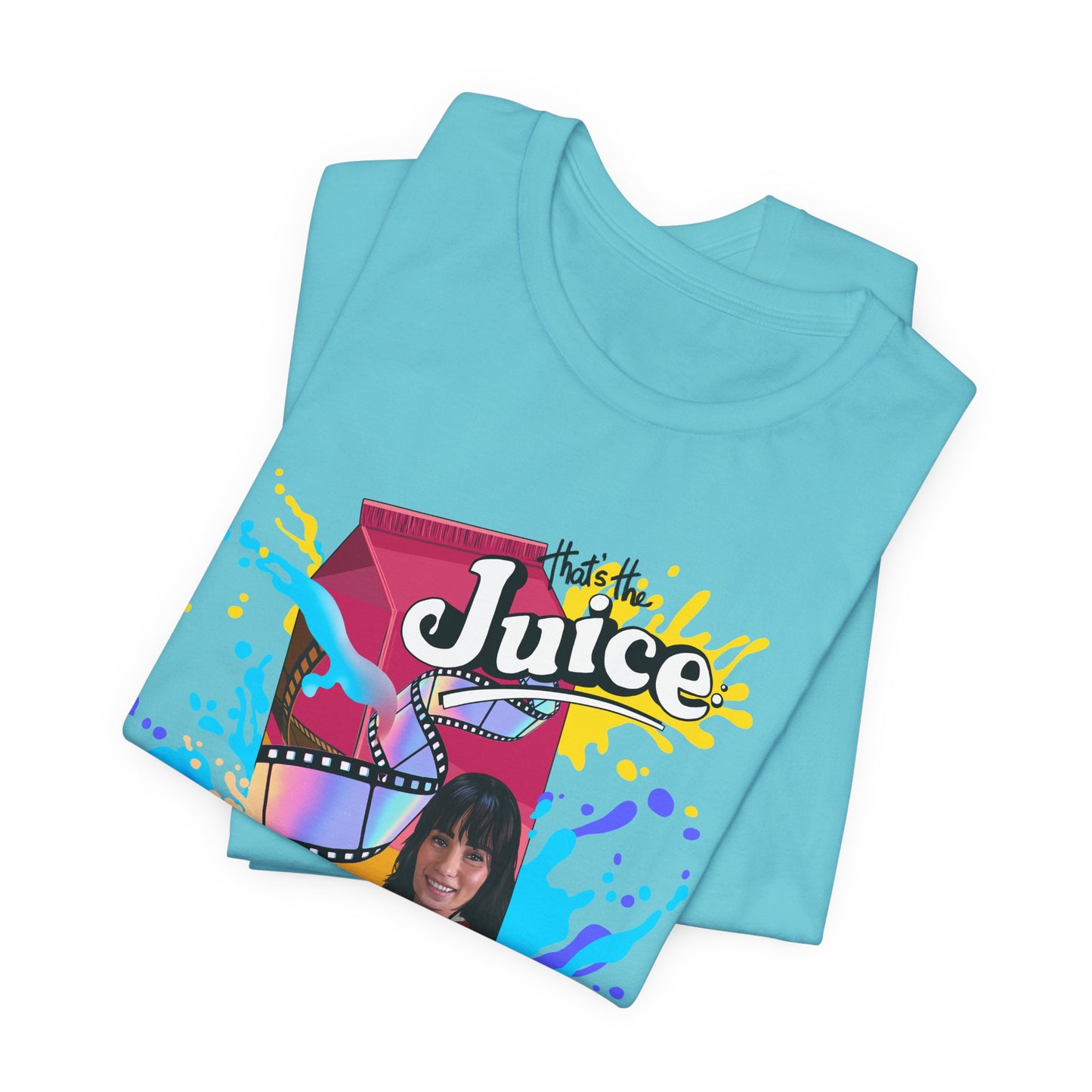 That's the Juice- Reel Rejects Shirt in White (Featuring Tara Erickson)