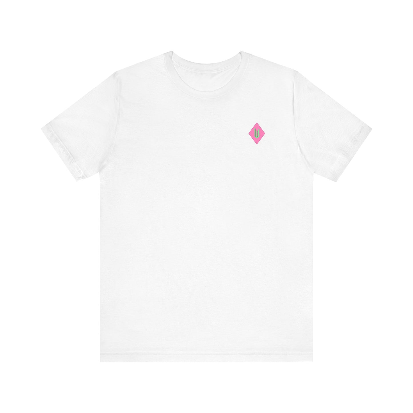 Wicked Playing Card Tee — Glinda & Elphaba — Team Pink