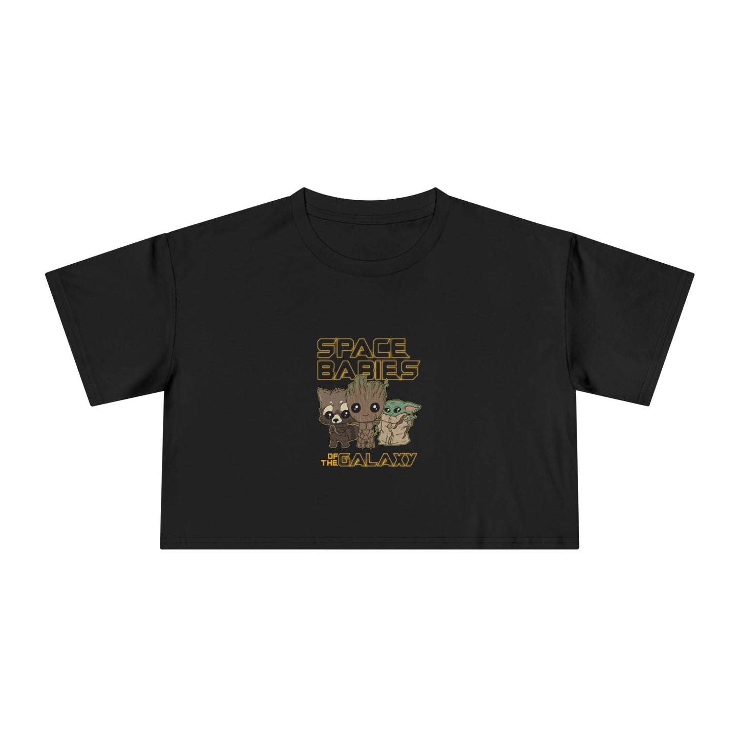 Space Babies of the Galaxy Crop top