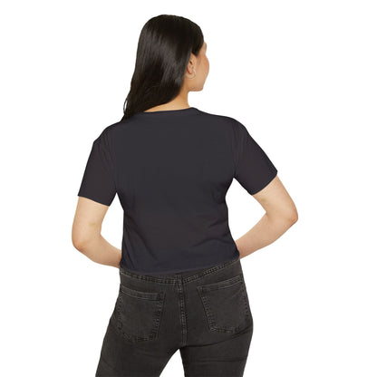 RR Rating - Crop Top — Parental Advisory "Crude Language, Bad Jokes, Nipple Chills" Festival Tee