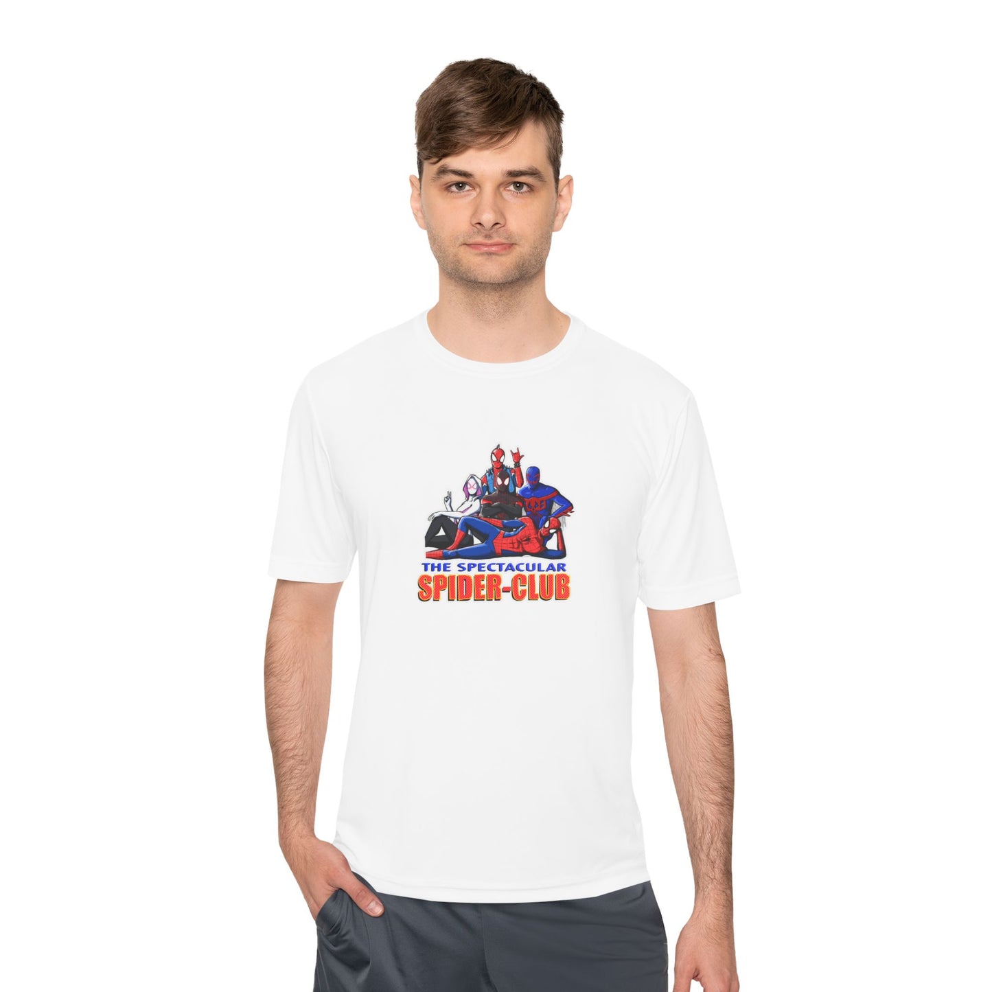 Spider-Club Graphic Tee — "The Spectacular Spider-Club" Moisture-Wicking Shirt