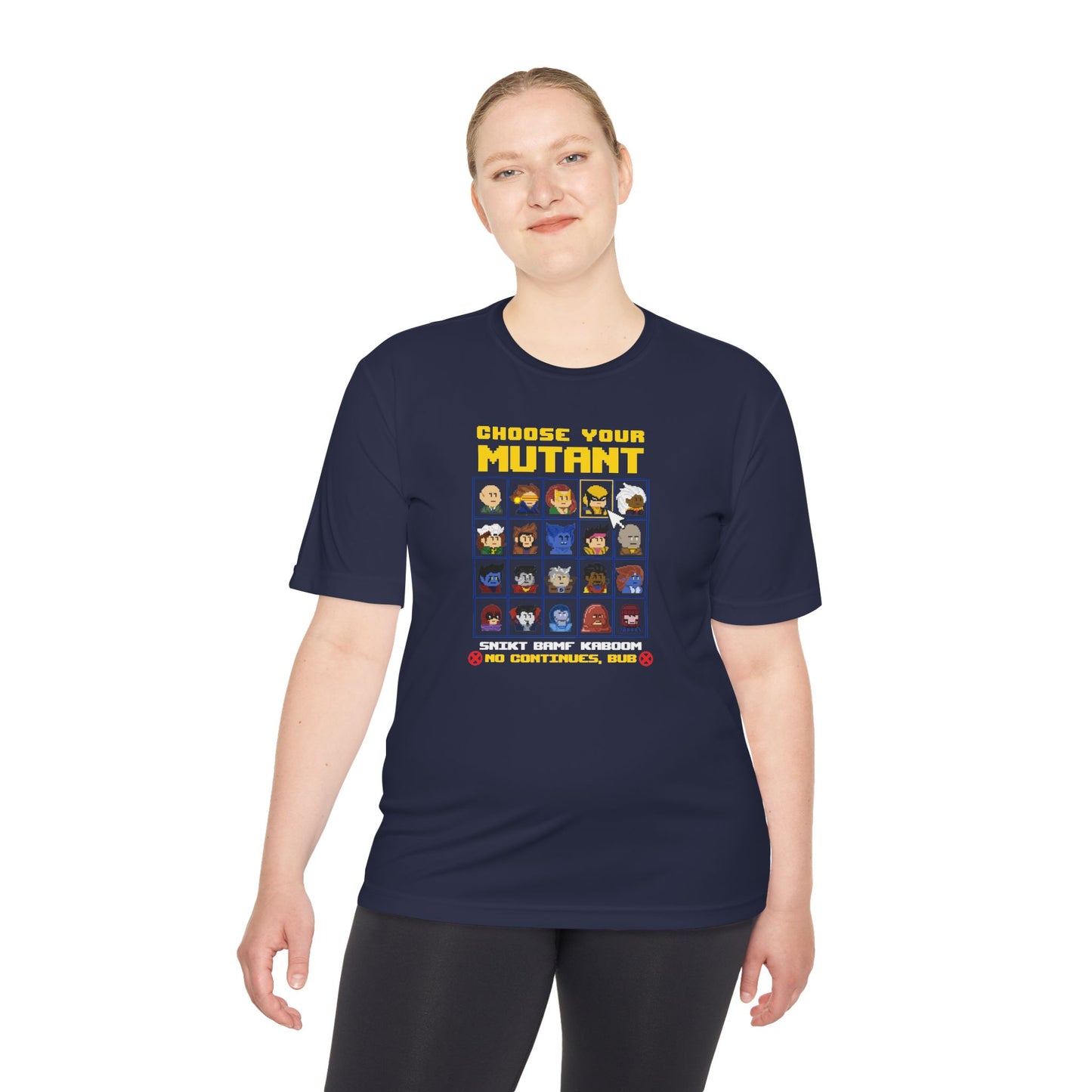 Choose Your Mutant Tee — X-MEN Vintage Video Game Mutant Character T-Shirt