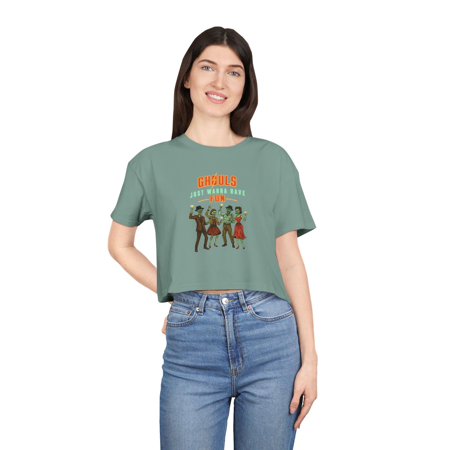 Ghouls Just Wanna Have Fun- Fallout Crop Top