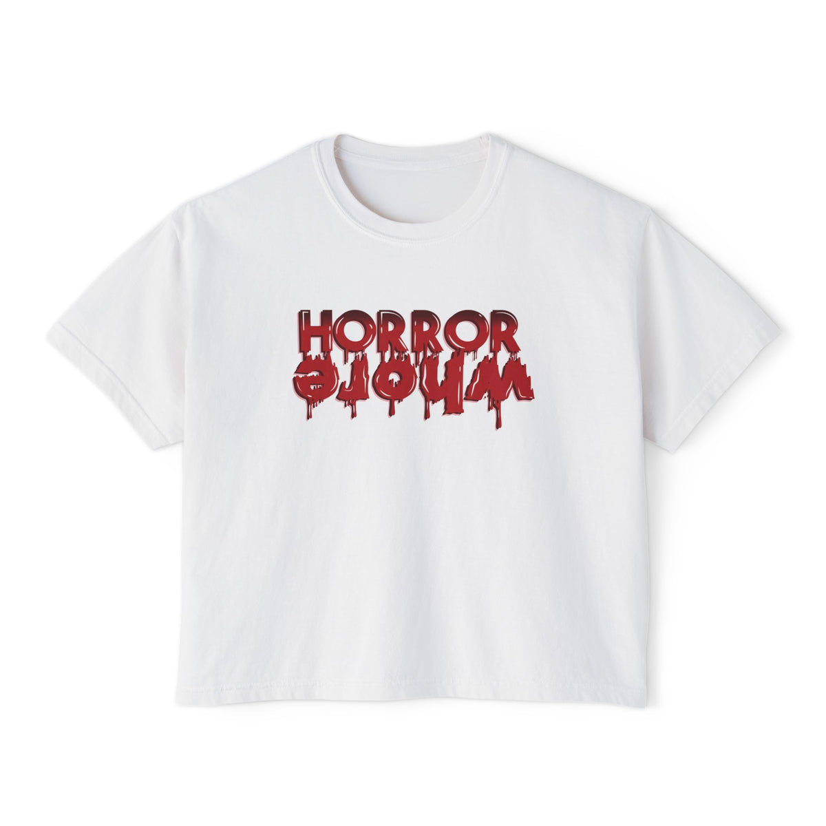 Sheject Horror Wh*re Crop Top