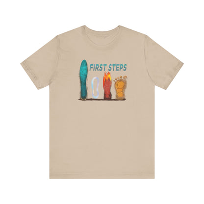 First Steps Unisex Jersey Tee