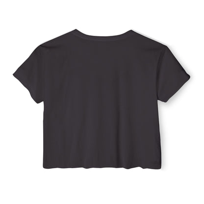 RR Rating - Crop Top — Parental Advisory "Crude Language, Bad Jokes, Nipple Chills" Festival Tee