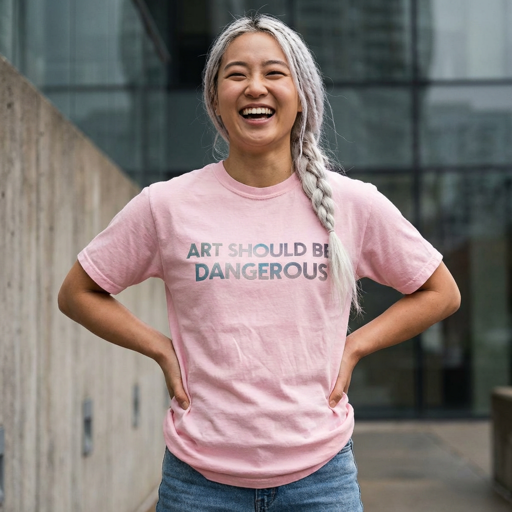 Art Should Be Dangerous - Euphoria Tee by Tara