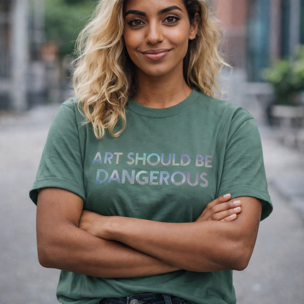 Art Should Be Dangerous - Euphoria Tee by Tara