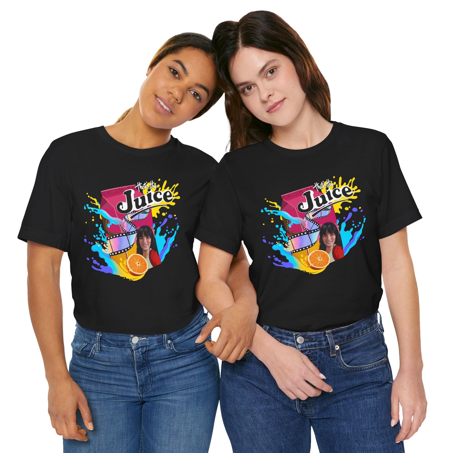 That's the Juice- Reel Rejects Shirt in Black (Featuring Tara Erickson)