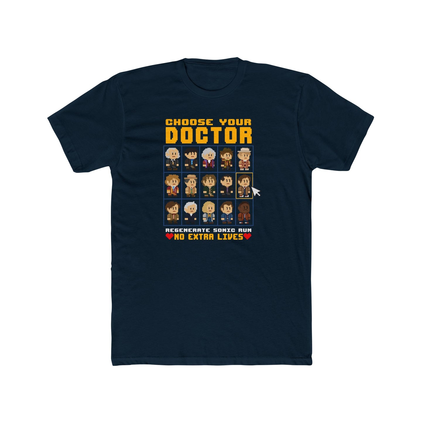 Choose Your Doctor T-Shirt — Sci‑Fi Fan Tee