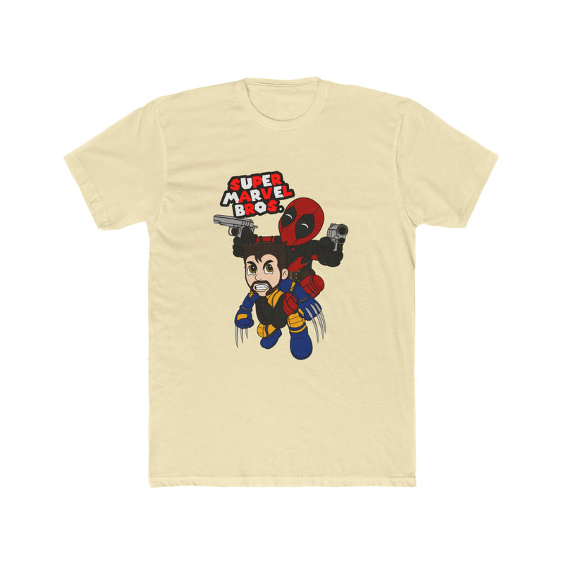 Super Marvel Bros Unisex Cotton Crew Tee