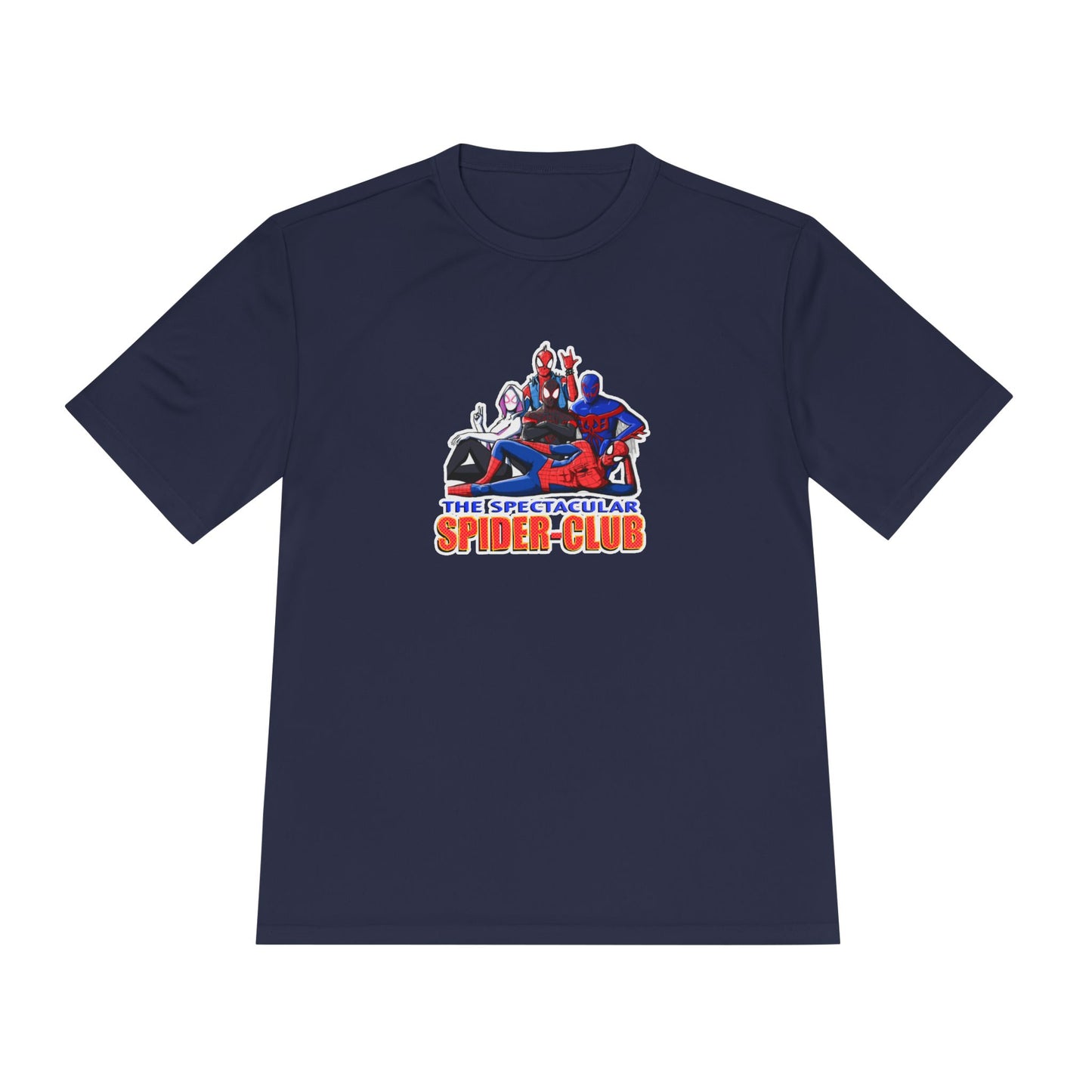 Spider-Club Graphic Tee — "The Spectacular Spider-Club" Moisture-Wicking Shirt