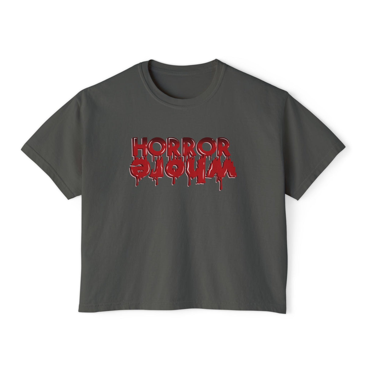 Sheject Horror Wh*re Crop Top