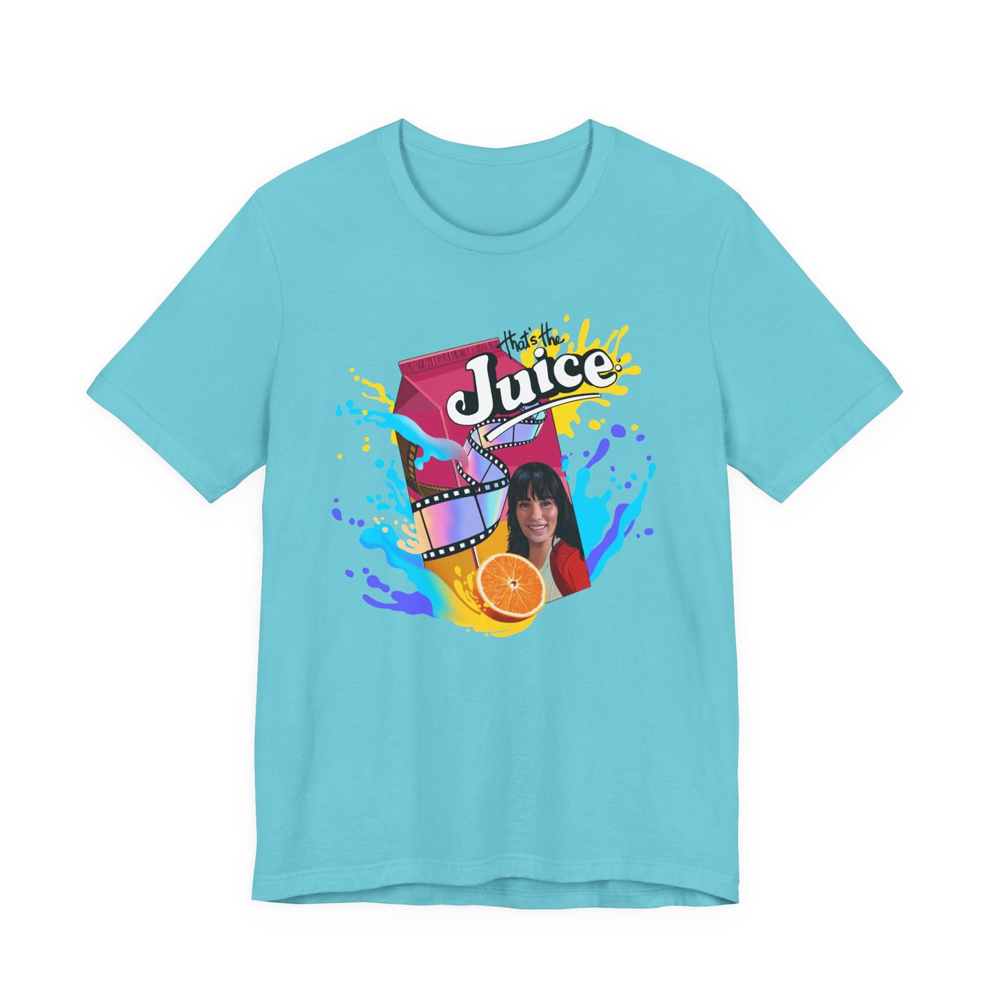 That's the Juice- Reel Rejects Shirt in White (Featuring Tara Erickson)