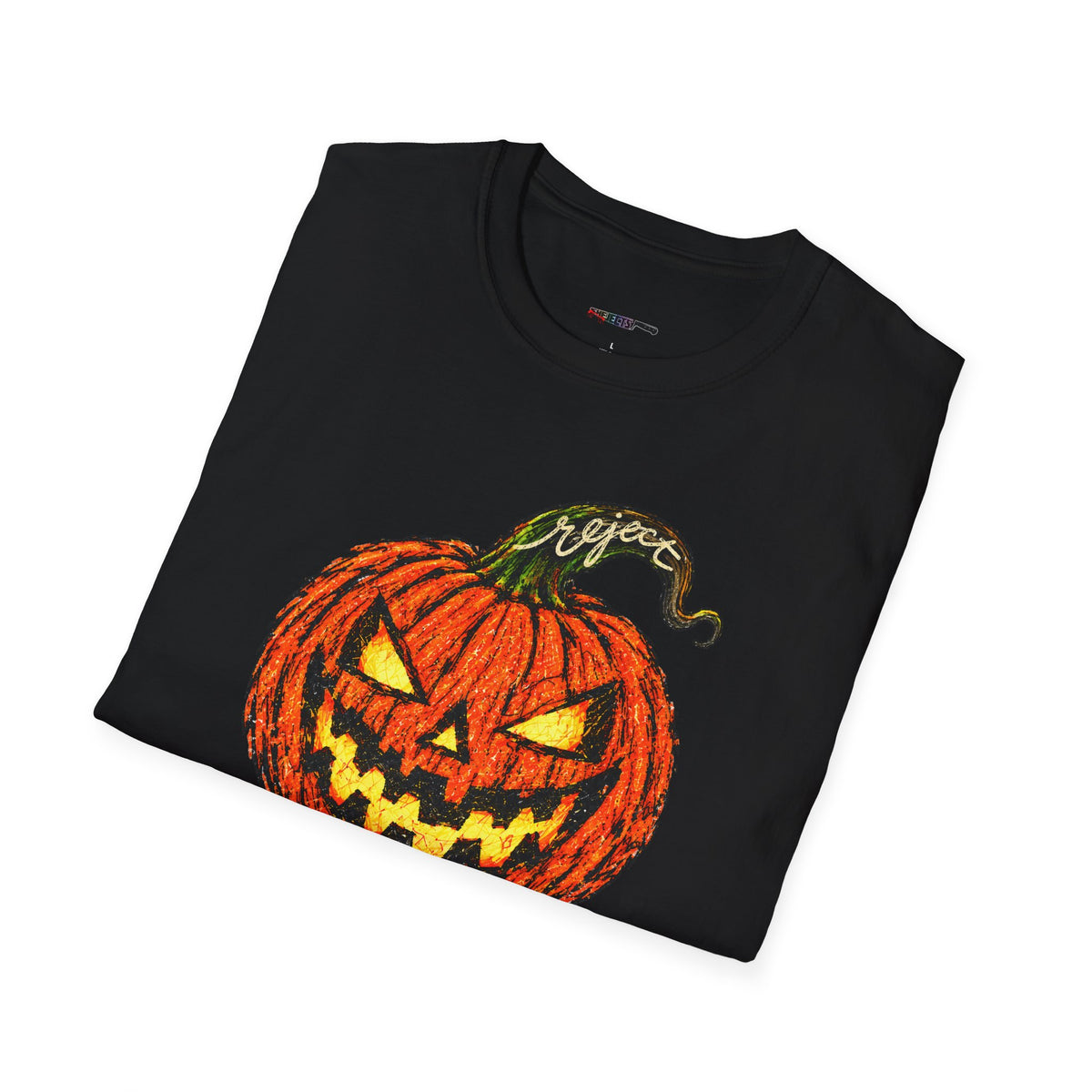 Halloween REJECT Jack-O'-Lantern T-Shirt by the She-jects