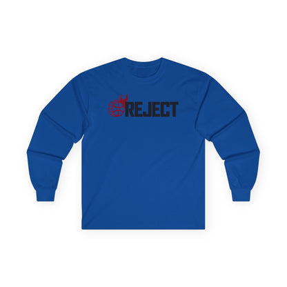 Flaming Reject (Black Logo) -  Long Sleeve