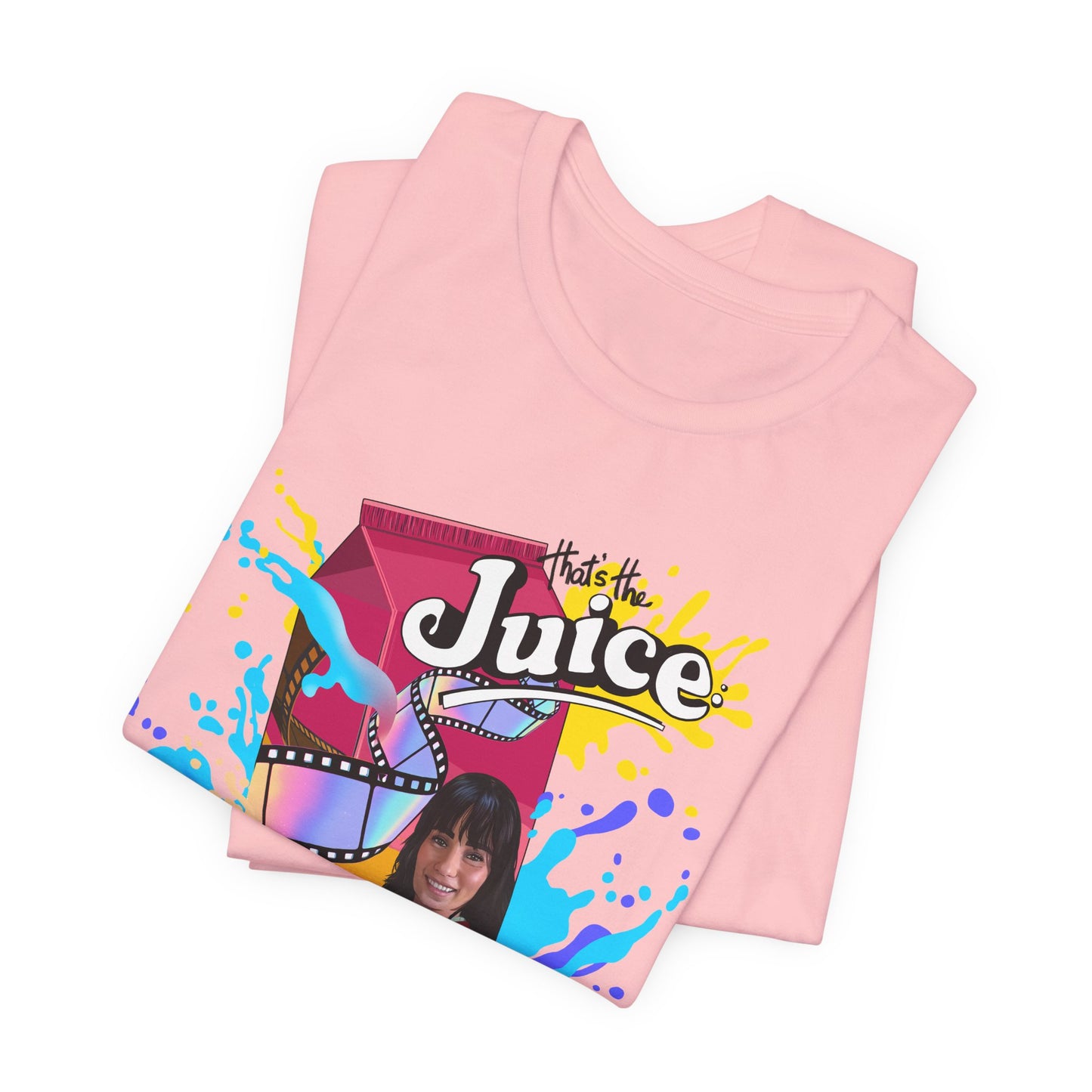 That's the Juice- Reel Rejects Shirt in White (Featuring Tara Erickson)