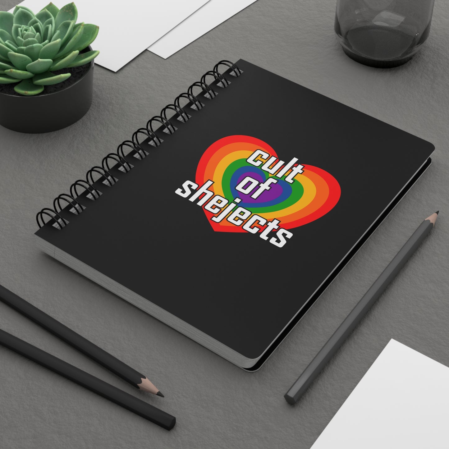 Cult of Shejects Notebook - Black