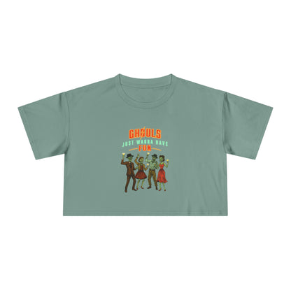 Ghouls Just Wanna Have Fun- Fallout Crop Top