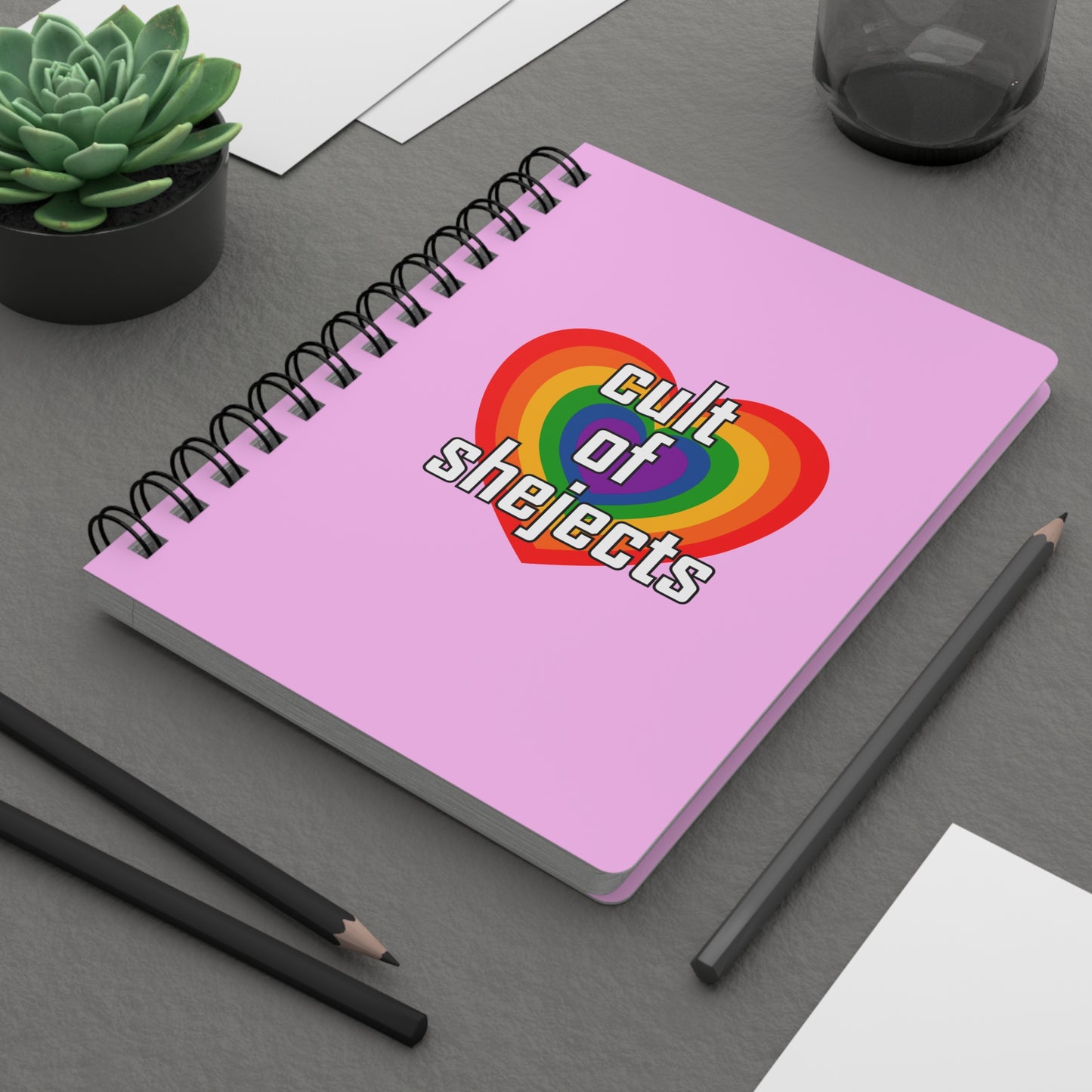 Cult of Shejects Notebook - Pink
