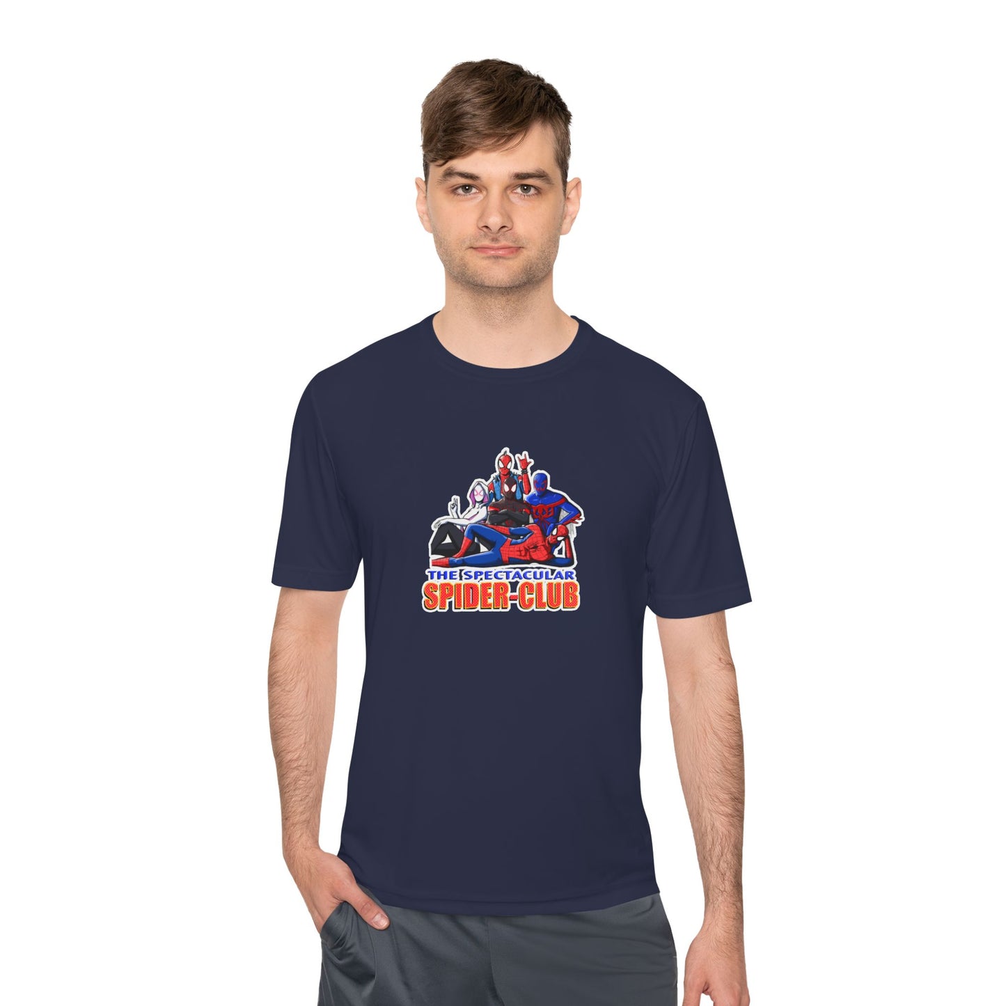 Spider-Club Graphic Tee — "The Spectacular Spider-Club" Moisture-Wicking Shirt
