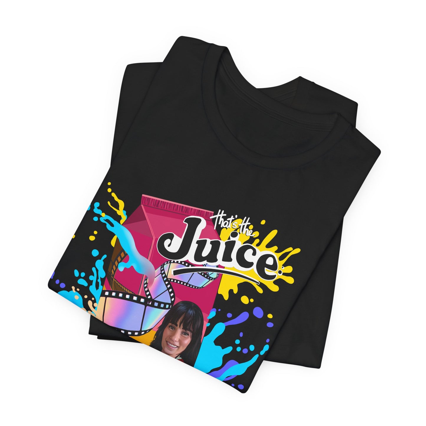 That's the Juice- Reel Rejects Shirt in Black (Featuring Tara Erickson)