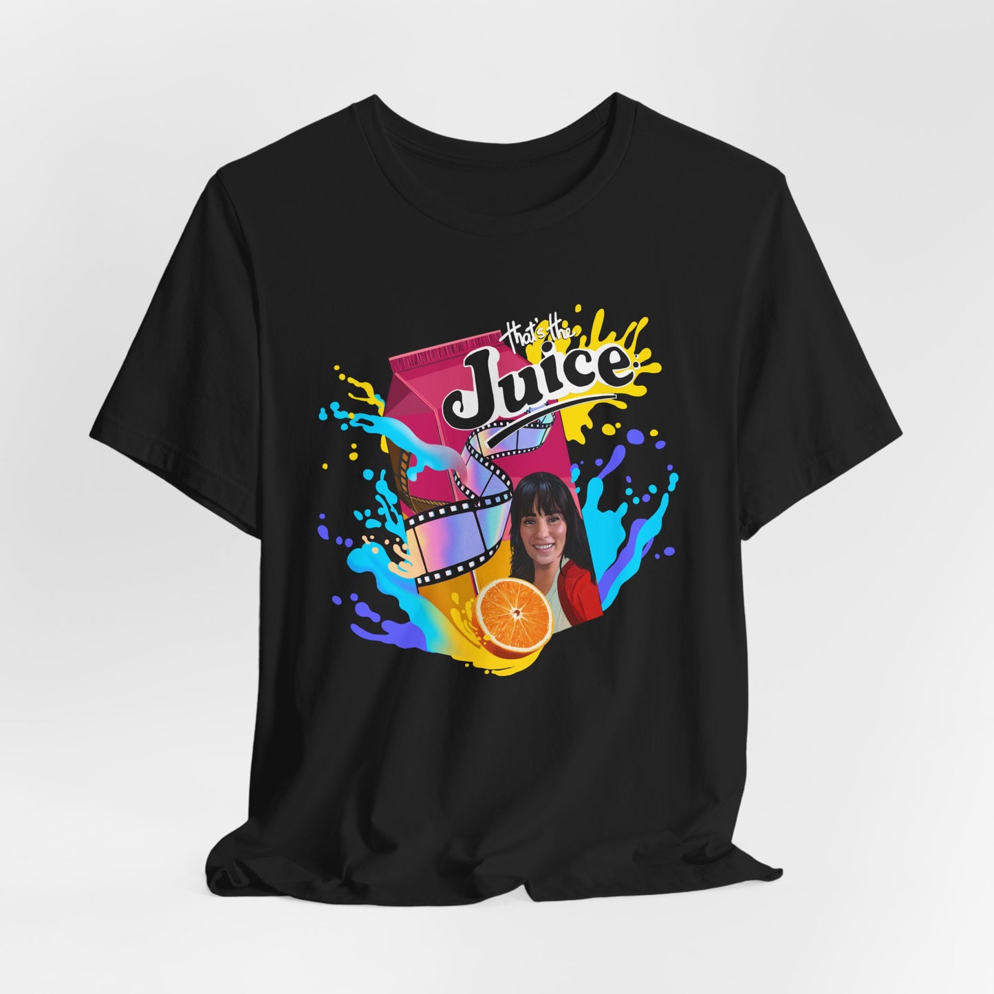 That's the Juice- Reel Rejects Shirt in Black (Featuring Tara Erickson)
