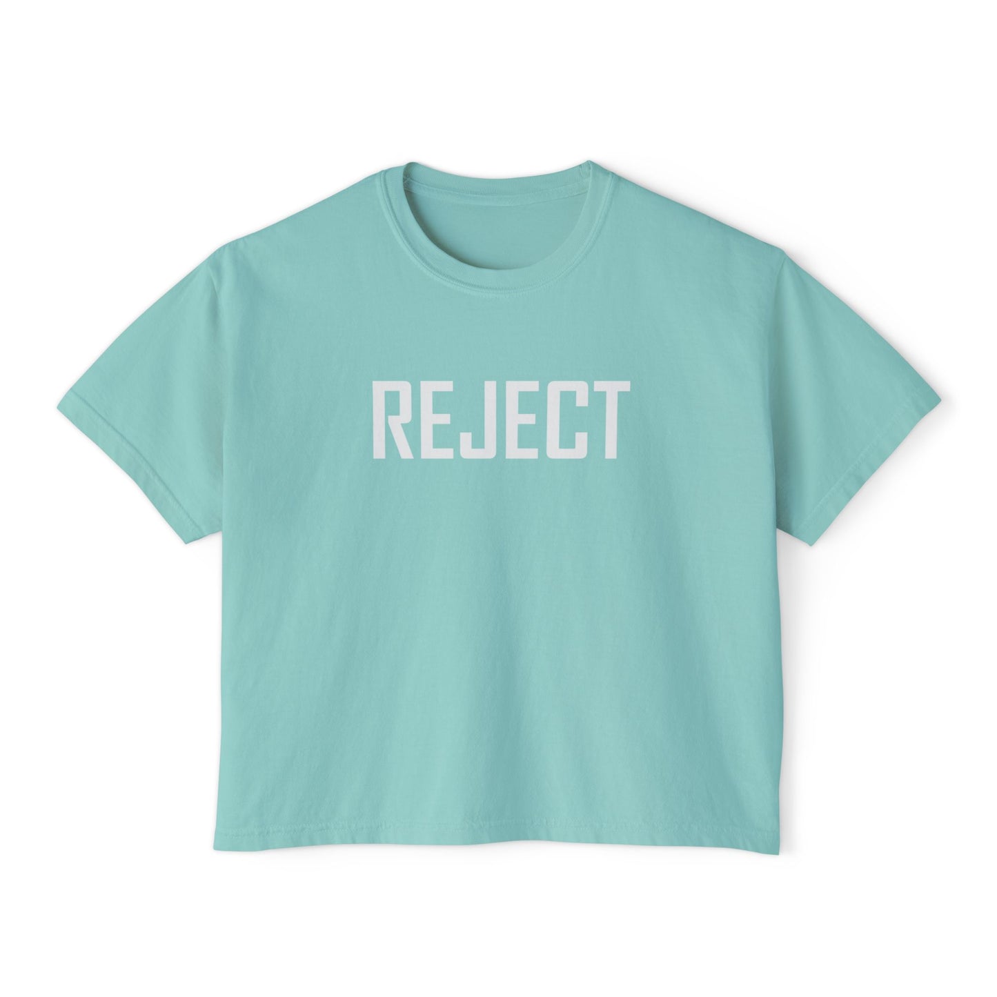 Women's REJECT Boxy Tee by The She-Jects! The most comfy brand COMFORT COLORS