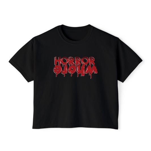 Sheject Horror Wh*re Crop Top