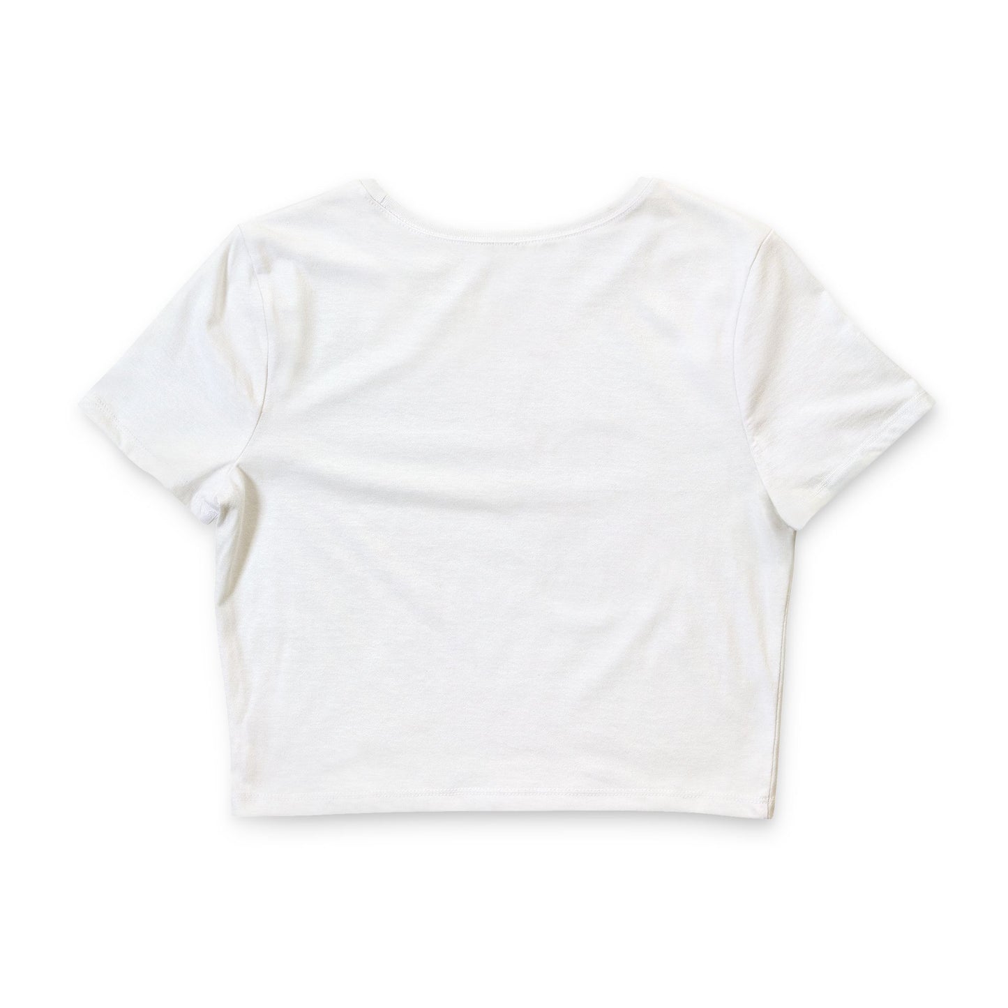 GRAB A WEAPON— "SHE-JECTS" Drip Logo Women's Crop Top