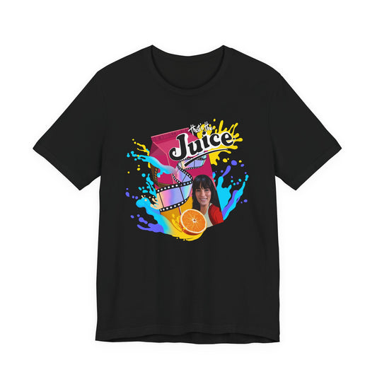 That's the Juice- Reel Rejects Shirt in Black (Featuring Tara Erickson)