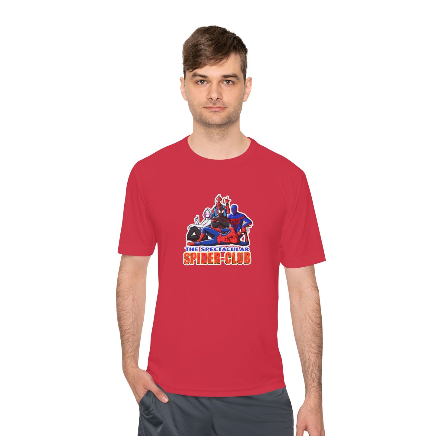 Spider-Club Graphic Tee — "The Spectacular Spider-Club" Moisture-Wicking Shirt