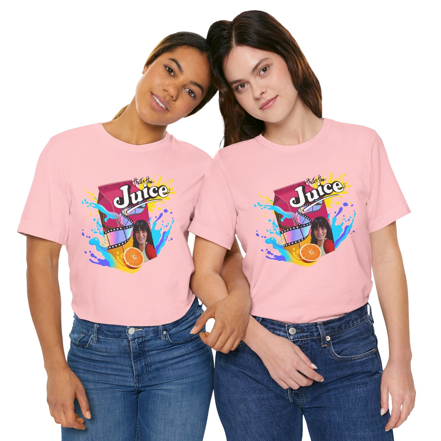 That's the Juice- Reel Rejects Shirt in White (Featuring Tara Erickson)