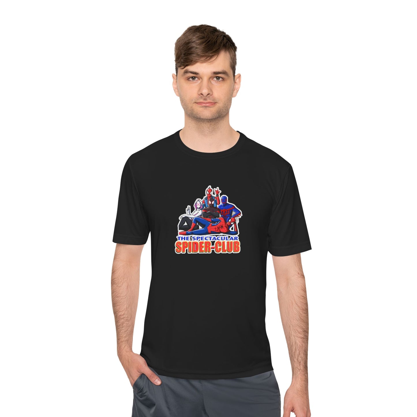Spider-Club Graphic Tee — "The Spectacular Spider-Club" Moisture-Wicking Shirt