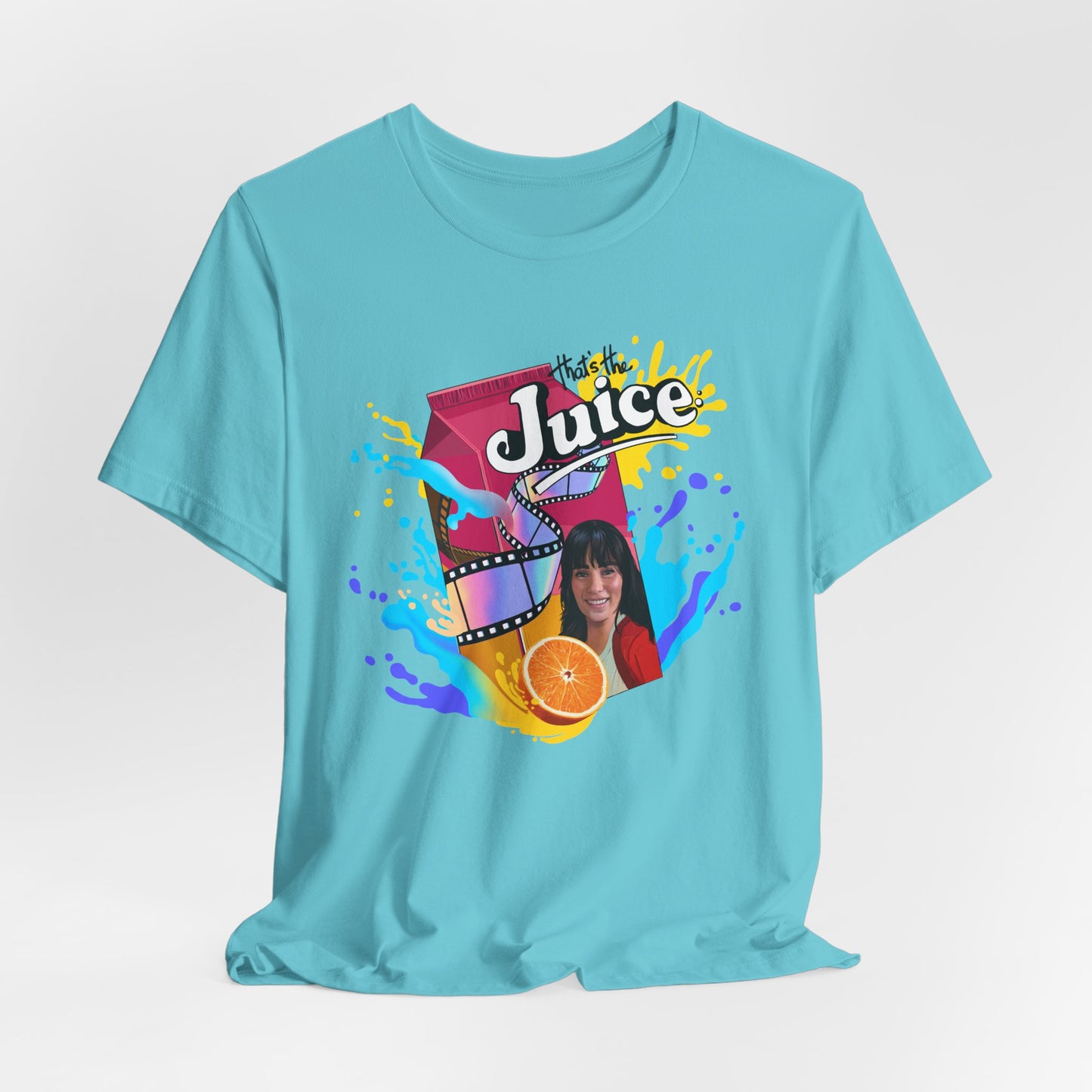 That's the Juice- Reel Rejects Shirt in White (Featuring Tara Erickson)